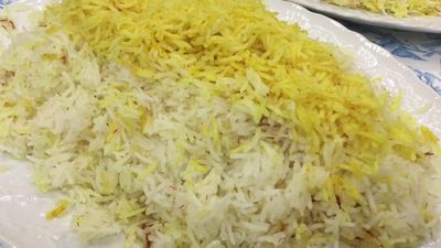 Saffron Rice (Azerbaijani Style)