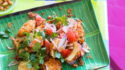 Nga Hpe (Burmese Fish Cakes)