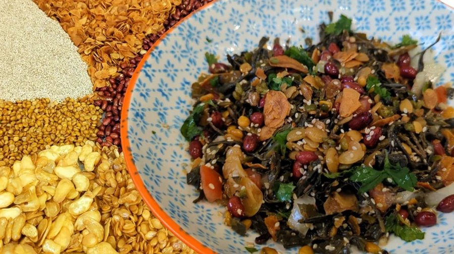 Burmese Tea-Leaf Snack Mix