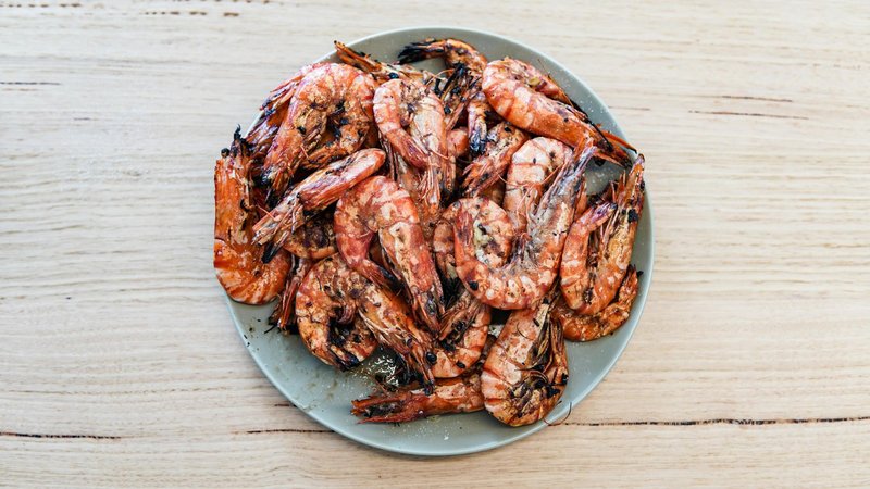 Braised Prawns