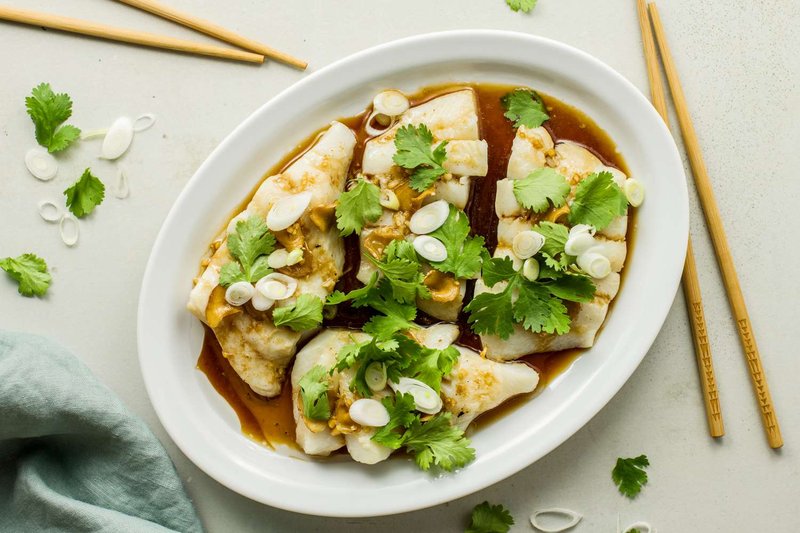 Fried Fish with Ginger