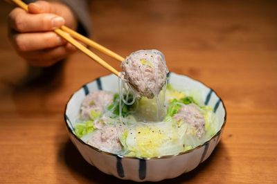 Steamed Beef Meatballs