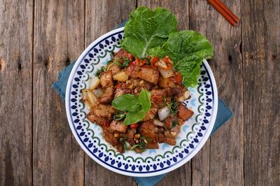 Stir-Fried Pork with Spring Onions