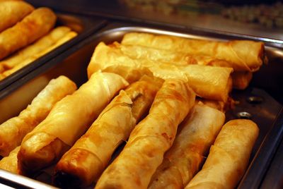 Spring Rolls with Fiery Chilli Sauce