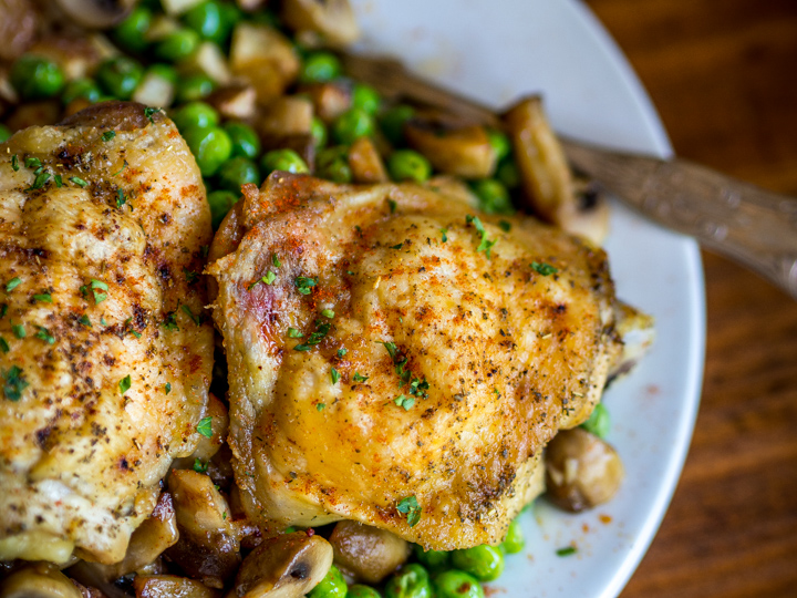 Chicken Clemenceau