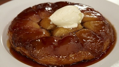Tarte Tatin with Shortbread Crust