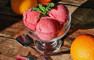 Blood Orange Sorbet