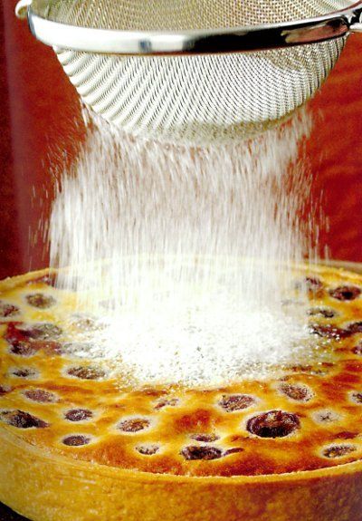 Cherry Clafoutis Tart