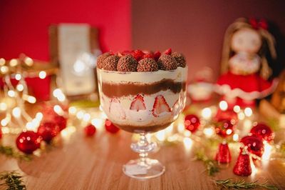 Chocolate and Raspberry Trifle