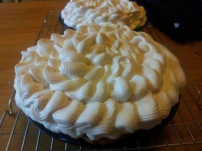 Lemon and Orange Meringue Pie