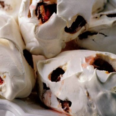Plum Meringues