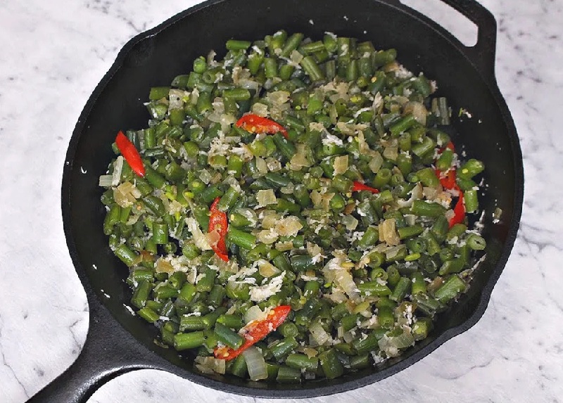 French Bean Foogath