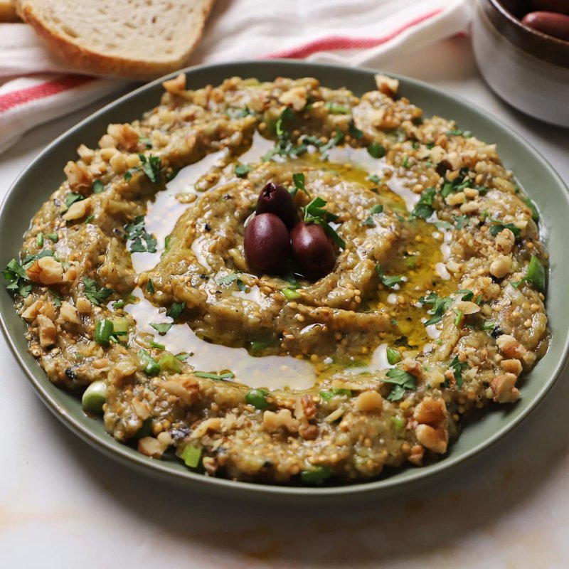Melitzanosalata (Greek Aubergine Dip)