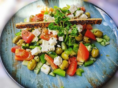Horiatiki (Greek Village Salad)
