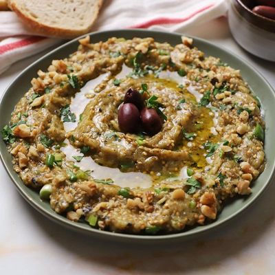 Melitzanosalata (Greek Aubergine Dip)
