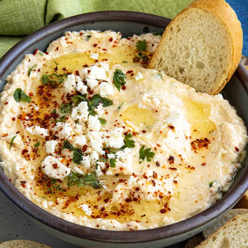 Tirokafteri (Spicy Feta Dip)