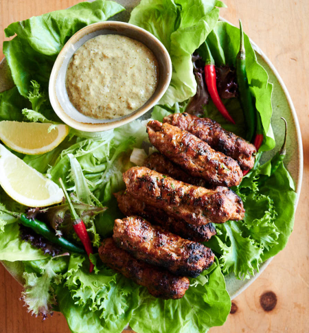 Lamb Seekh Kebab