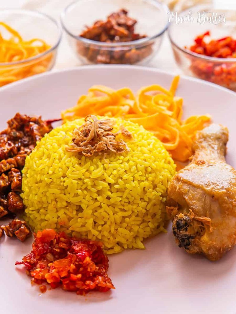 Nasi Kuning (Yellow Rice)