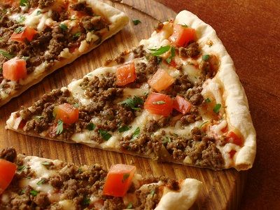 Chilli Beef Pizza