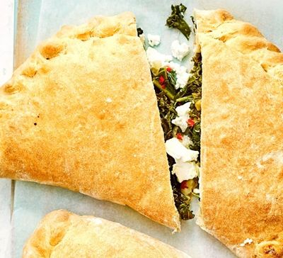 Kale and Chilli Calzone
