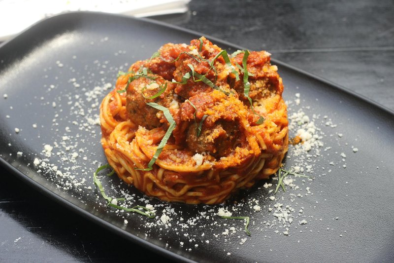 Spaghetti with Beef Meatballs