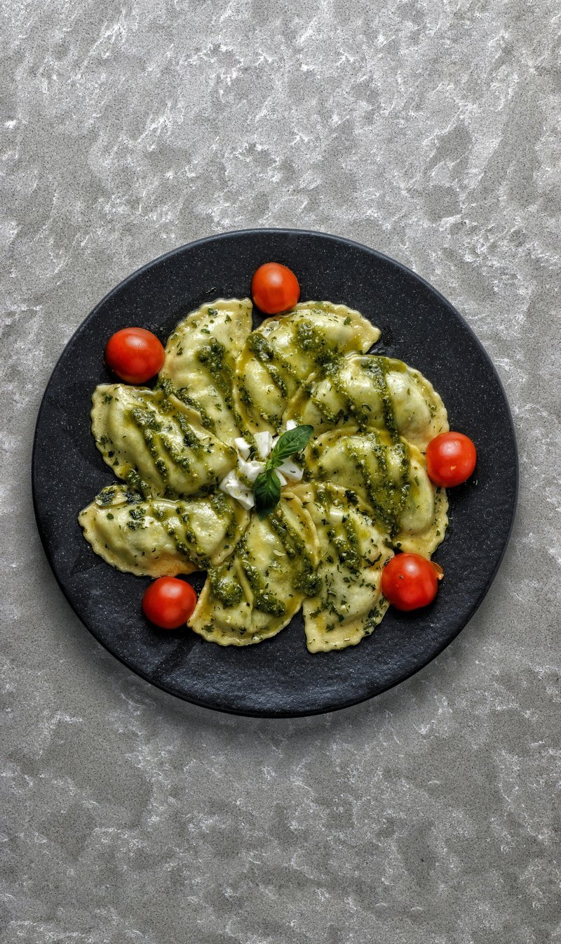 Ham-Filled Pasta (Mezzelune)