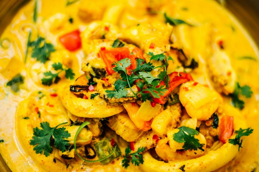 Octopus Curry (Cari Ourite)