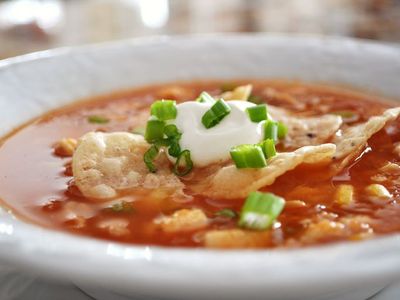 Mexican Soup with Salsa