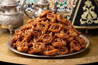 Chebakia (Sesame Honey Rosettes)
