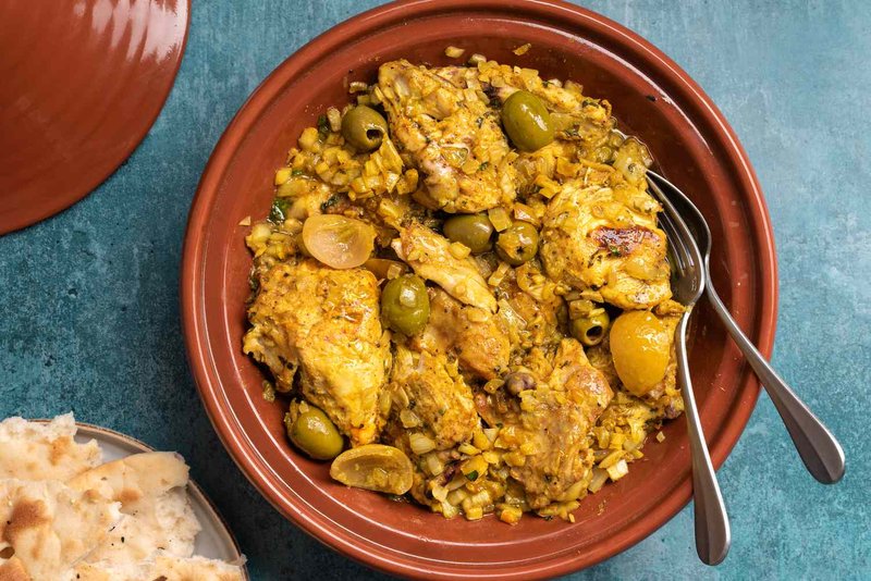 Chicken Tagine with Preserved Lemons