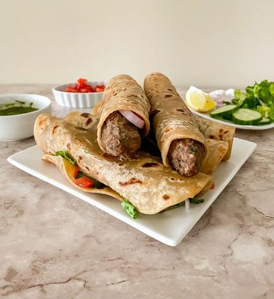 Seekh Kebab Roll