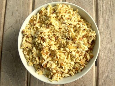 Chopped Egg and Onion