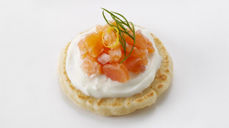 Smoked Salmon Blini