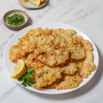 Tortillitas de Camarones