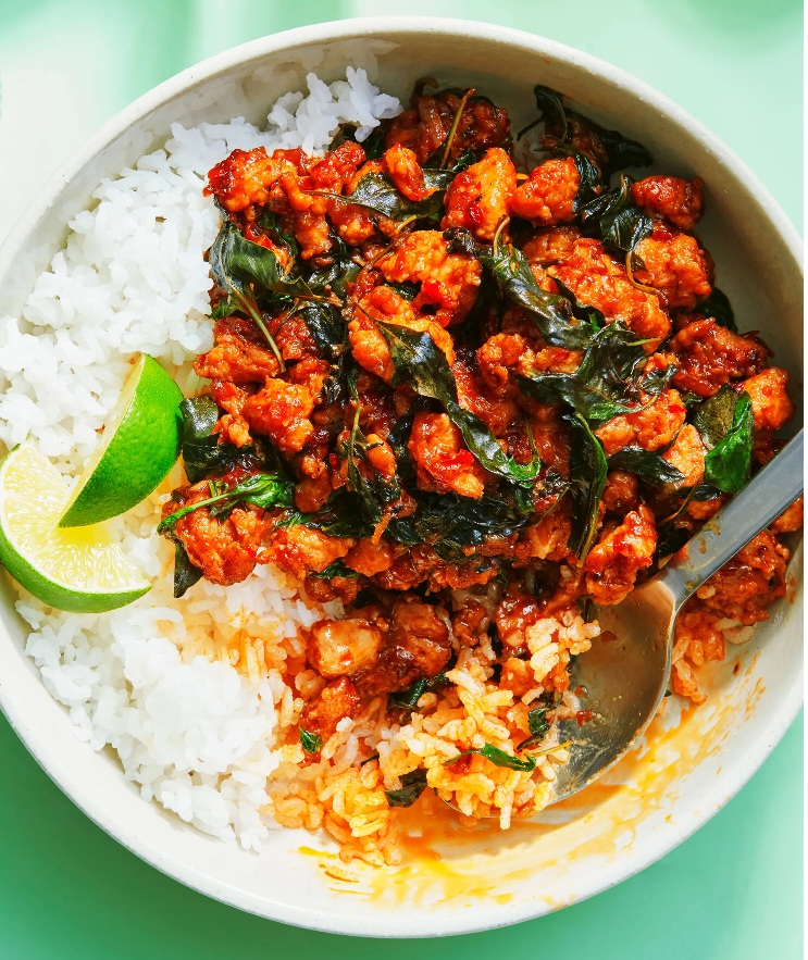 Thai Holy Basil and Chilli Chicken Stir Fry
