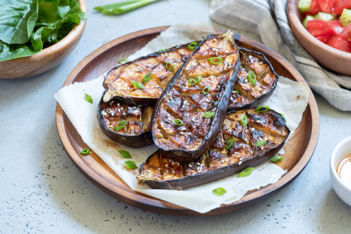 Green Curry BBQ Aubergine