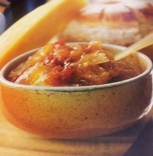 Onion and Green Apple Chutney