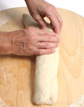 Pressing a cavity and sealing the seam