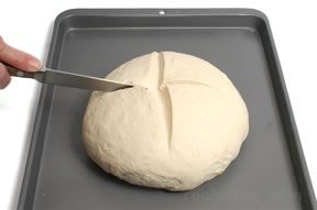 Cutting the cross into the proved cob