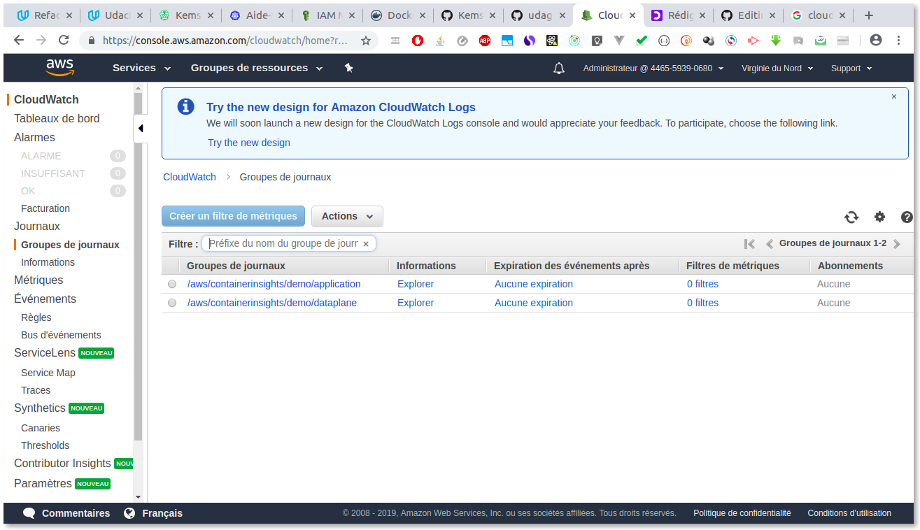 CloudWatch Logs Group