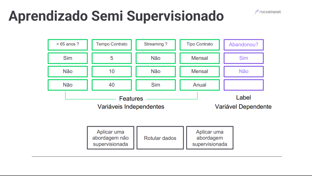 Aprendizado semi supervisionado