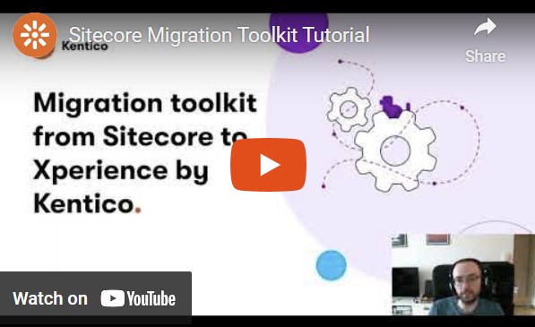 Sitecore Migration Tool tutorial on youtube