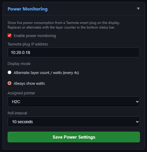 Power Monitoring