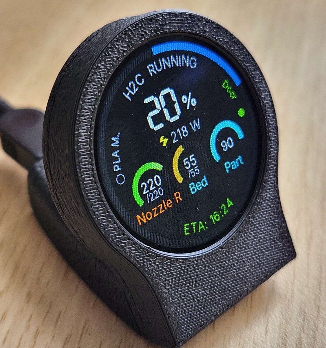 Round GC9A01 display