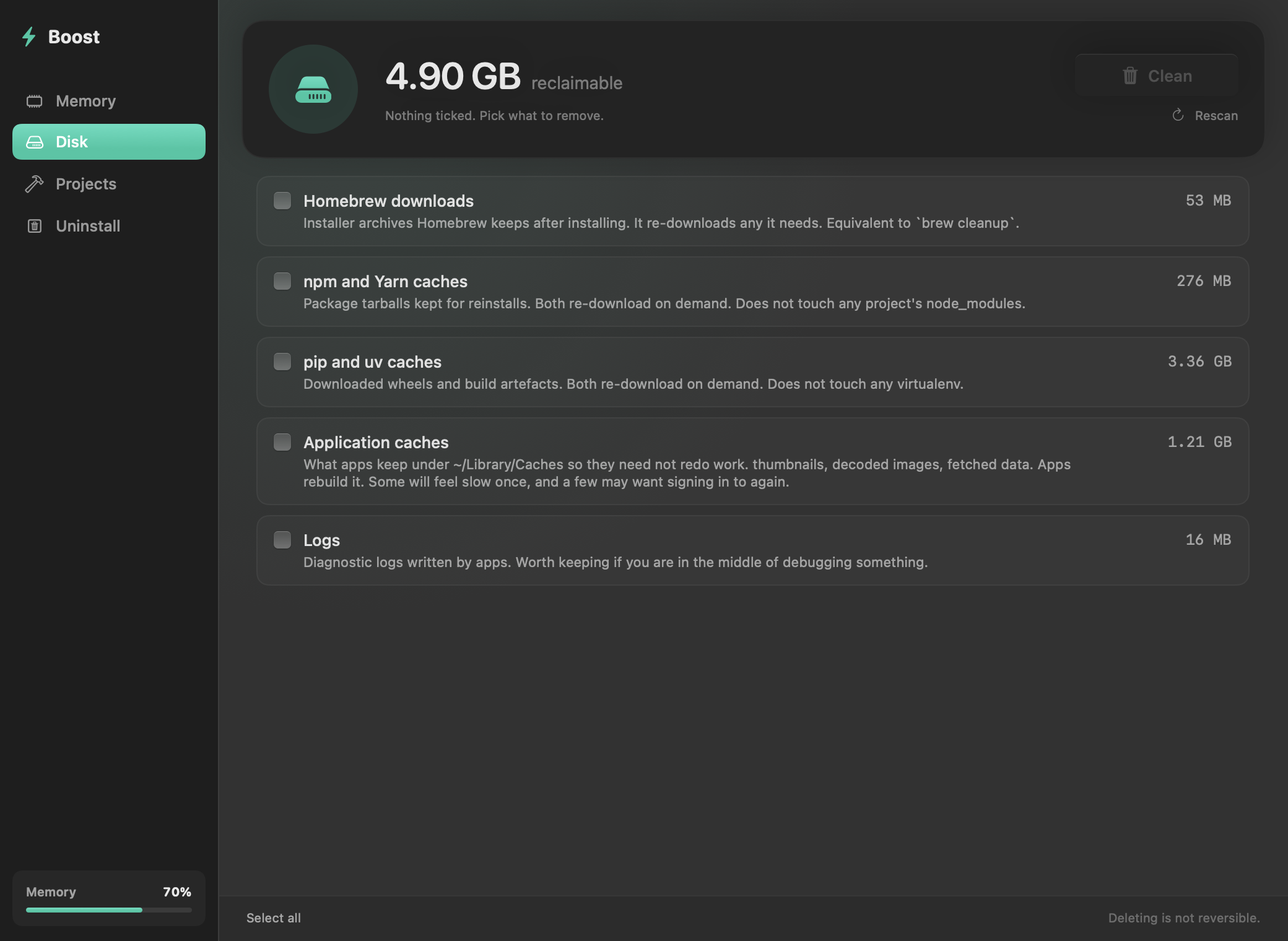 Boost screenshot 3