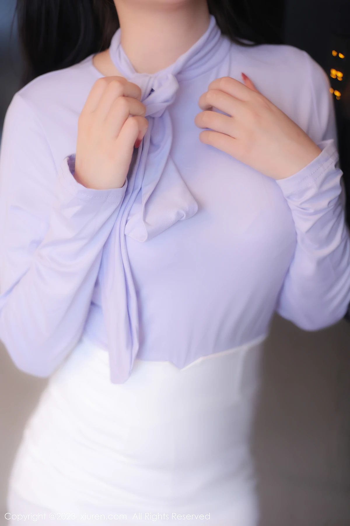 秀人网No.6389 20岁长沙甜妹江真真：100P蕾丝诱惑，藏不住的青春性感 - 2