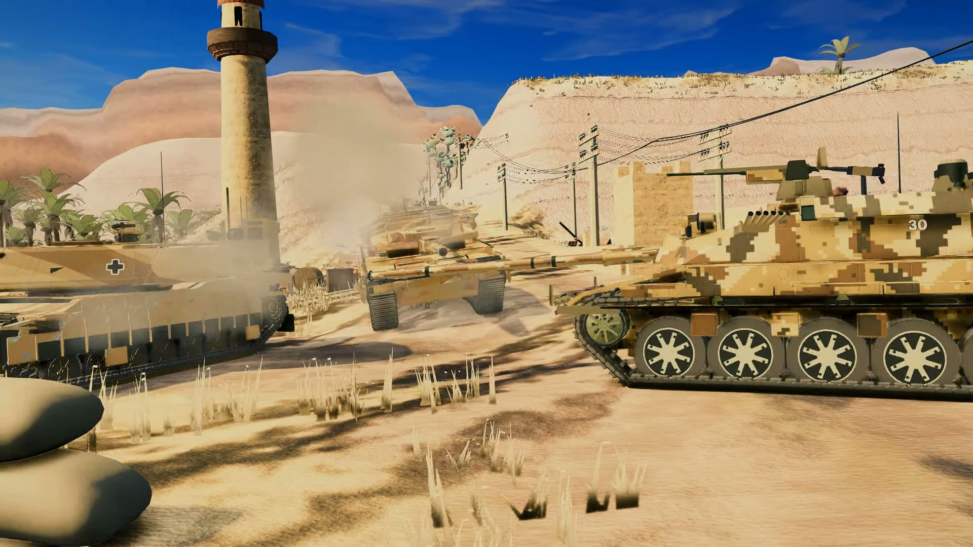 Open the Desert Ground Rush gameplay film
