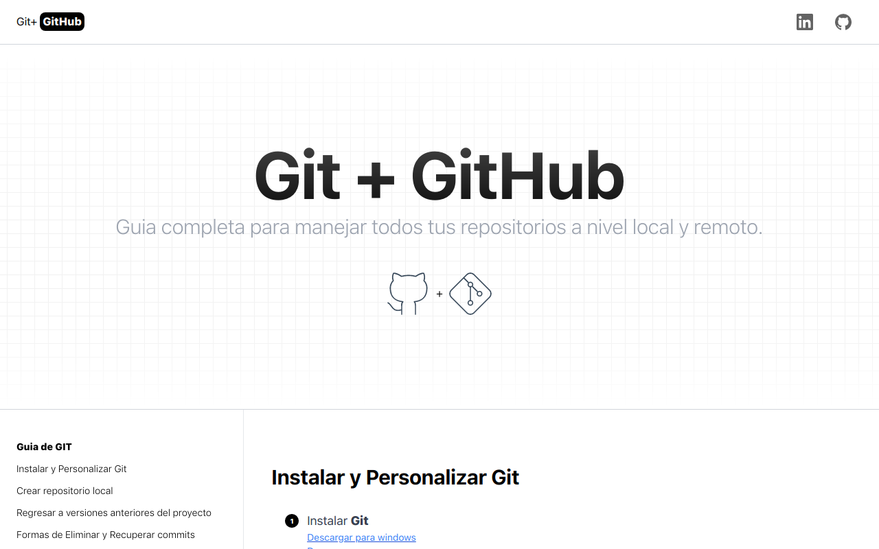 proyecto Guía de GitHub