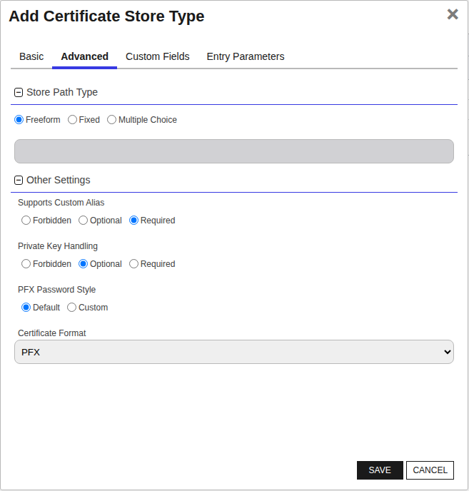 ThunderSsl Advanced Tab