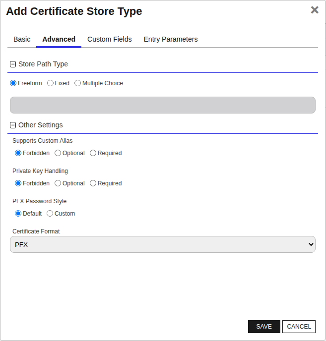 Aruba Advanced Tab